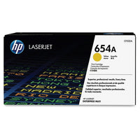 HP 654A (CF332A) Yellow Original LaserJet Toner Cartridge-Colour: Yellow