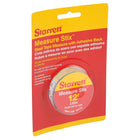 Starrett Measure Stix Steel Measuring Tape With Adhesive Backing, 1/2" x 12'/4 M, Ft/In - Mm Graduations - 12 Pack-Blade Length: 12'/4 m