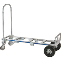 Wesco, Diables 2-En-1 Cobra Sr., Acier, Capacité 1250 Lb-Matériau du cadre Acier
