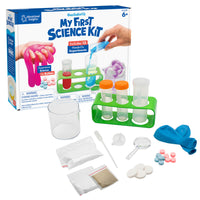Educational Insights GeoSafari Jr. My First Science Kit - Multicolor-SERIOUS SCIENCE FOR LITTLE LEARNERS: Little kids can conduct 15 hands-on science experiments using sturdy scientific tools designed just for them