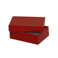 Jam Paper Two Piece Box - 3 1/8" x 2 1/8" x 1" - Red - 100 Pack-Color: Red Glossy