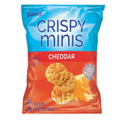 Quaker Crispy Minis Cheddar Cheese Flavoured Brown Rice Cakes - 33g - 32 Pack-Cheddar Cheese