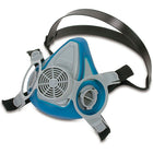 MSA Advantage 200 Ls Respirator, Thermoplastic, Large - 3 Pack-2-Piece Neck Strap