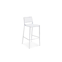 Plata Import Jack Stool, 26"H, White (A-5003C-W)-Bar Stool