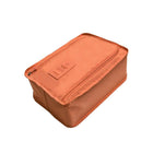 Best Desu Travel Shoe Organizer, Orange-Keeps shoes organized and away from other belongings