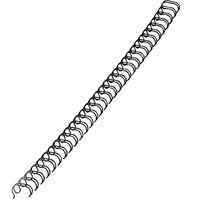 Fellowes Wire Binding Black Combs, 1/4", 25 Pack-35 Sheets