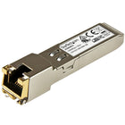 StarTech Gigabit RJ-45 Copper SFP Transceiver Module, HP JD089B Compatible, 100m (JD089BST)-Delivers reliable RJ-45 Ethernet connections for 1000Base-T networks