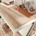 Sauder - 433798 La Collection Nova Loft Meuble de rangement décoratif - Finition Kiln Acacia-Cadre en métal laqué pour la durabilité.