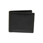 Ashlin Genuine Leather Hilston Men's Billfold Wallet with Coin Purse, Black-Tuscany cowhide leather