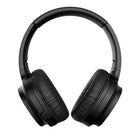 Havit i62 Bluetooth V5.0 90 degree Rotating, Micro SD, MP3, AXU, Wireless headphone - Black-Black color, Ultra soft memory