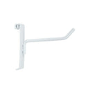 Can-Bramar Gridwall Standard Duty Wire Hook, 6" x 1/4", White, 20 Pack-12" Gridwall standard wire hooks to securely hang heavy loads.