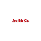 Trend Enterprises Casual Combo Pack Ready Letter, 4", Red, 543 Pack-Dimensions: 4"L