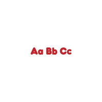 Trend Enterprises Casual Combo Pack Ready Letter, 4", Red, 543 Pack-Dimensions: 4"L