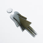 Futech SWAS002 Symbol Men/Women Washroom Sign, 2 Pack-4