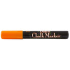 Marvy Uchida Broad-Point Liquid Chalk Markers - Erasable - Dustless - Orange - 2 Pack-Quantity: 2 per pack