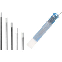 Tungsten Electrodes, NP546, ISO Colour Chart, White AWS A5.12 EWZr-8 ISO 6848 WZ8, 30 Pack-0.8% ZIRCONIATED