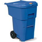 Brute Roll Out Containers, 95 US Gallon, Blue-Dimensions L" x W" x H" - 36 x 27.3 x 45.6