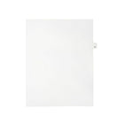Mark Maker – Onglets séparateurs juridiques blancs, 1/26 onglets, format lettre, sans trous, lettre H, 25/paquet-Onglets séparateurs blancs, 1/26 onglets