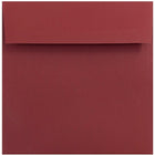JAM Paper 6 x 6 Square Envelopes, Dark Red, 1000 Pack (31511296B)-Dark red