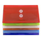 JAM Paper #10 Plastic Envelopes with Button and String Tie Closure, 5.25 x 10, Assorted Colours, 3 sets of 6 (921B1assrtdg)-4