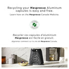 Nespresso Vertuo Next Coffee and Espresso Machine by De'Longhi with Aeroccino - Matte Black-Sustainability: As a certified B Corporation, Nespresso meets the highest standards of verified social and environmental performance, joining a global movement using business as a force for good.