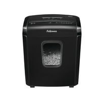 Fellowes Powershred 6M 6-Sheet Micro-Cut Shredder-Micro-Cut shredder for superior security on highly confidential documents to keep your information safe.  Ideal for home use.