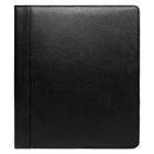 Ashlin Lucca Executive Elegant 3 Ring Binder, 2", Black-Individual Card Pockets - 4