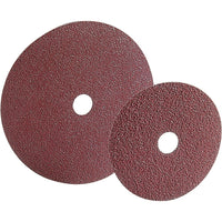 Merit Metal F240 Fibre Discs, Aluminum Oxide, 36, 4-1/2" Dia x 7/8" Arbor - 25 Pack-Abrasive Material: Aluminum Oxide