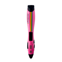 Polaroid 3D Pen, Pink-LED display colour display shows temperature, pla setting and standby mode