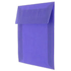 JAM Paper 6.5 x 6.5 Square Envelopes, Primary Blue Translucent Vellum, 100 Pack (PACV527g)-Size: 6-1/2" x 6-1/2"