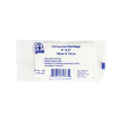 Wasip Compress Bandage - 10cm W x 10cm L - 6 Pack-Highly absorbent, non-adherent pad will not stick to the skin surface or wound