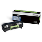 Lexmark 501X Extra High-Yield Black Return Program Toner Cartridge-Black toner produces sharp, professional documents