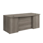 Sauder 71"W La Collection Affirm Bureau Ministre - Finition Hudson Elm-Bords thermoplastiques résistants aux chocs et de haute qualité
