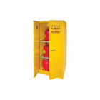 Zenith Safety Flammable Storage Cabinet, 60 Gallon-Full-height piano hinges open a full 180 degree for easy access