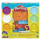 Play-Doh Fundamentals Number Stampers Tool Set-Includes 10 number stampers, 3 half-mold plates, and 6 cans of Play-Doh Brand Modeling Compound