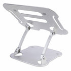 StarTech Adjustable Height Laptop Desk Stand-Increased heat dissipation reduces fan noise and heat stress on laptop hardware, and improves laptop performance and longevity