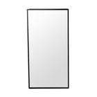 Umbra Cubiko Mirror - Black-12 x 5.15 x 24.25