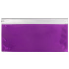 JAM Paper #10 Foil Envelopes with Self Adhesive Closure, 4 1/8 x 9.5, Purple, 100 Pack (01324895B)-Opening: booklet