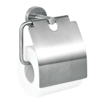 ASI Bathroom Tissue Holder with Hood-The toilet paper placed on this bail-type holder has unrestricted feed. Its design allows for easy replacement by maintenance or even guests