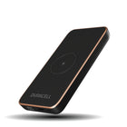 Duracell Core 10 Wireless Powerbank - Black-10,000 mAh battery capacity with up to 15W of wireless charging power and PD25 max output