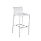 Plata Import Beta Stool, 26"H, White (A-5042C-W)-Bar Stool
