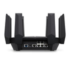 TP-Link AXE16000 Quad-Band 16-Stream Wi-Fi 6E Router - Black-Smart Connect intelligently assigns each device to the best Wi-Fi band for optimal performance
