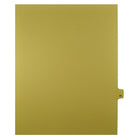 Mark Maker Legal Exhibit Index Tab Buff Single Tabs, 1/25th Cut, Letter Size, No Holes, Number 43, 25 Pack-Buff Single Tabs, 1/25th Cut