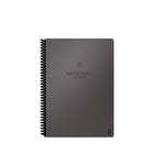 Rocketbook Fusion Smart Reusable Notebook – Executive Size – 21 Sheets – Deep Space Grey-Blast your handwritten notes to popular cloud services like Google drive, Dropbox, Evernote, box, OneNote, Slack, iCloud, iMessage, email and more using the free Rocketbook application for iOS and Android