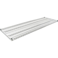 Tablettes en treillis pour étagères en treillis chromaté, RL038, 3/pqt-Dimensions : 18 prof. x 60 larg. (po)