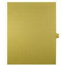 Mark Maker Legal Exhibit Index Tab Buff Single Tabs, 1/25th Cut, Letter Size, No Holes, Number 64, 25 Pack-Buff Single Tabs, 1/25th Cut
