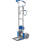 Wesco Liftkar Aluminum Stair Climbing Hand Truck, Ergo, 240 Lbs., Microcellular (274152)-Handle Type: Ergo