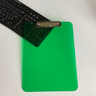 JAM Paper Plastic Clipboards, 9" x 13", Green, 2 Pack (340926880g)-5
