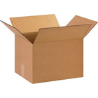 Corrugated Shipping Box - 15" L x 12" W x 10" H - Kraft - 25 Pack-Brown/Kraft