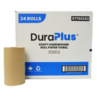 DuraPlus Hardwound Paper Towel - Kraft - 205' - 24 Pack-Hardwound Paper Towel